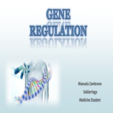 Gene regulation | PPTX
