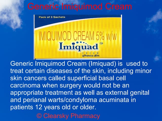 generic drug for aldara cream