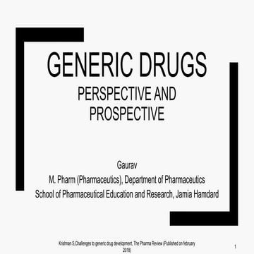 Generic  perspective and prospective 2