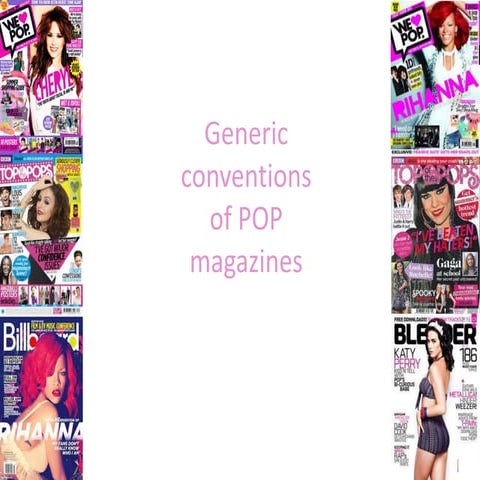 Gossip Magazine Cover Analysis | PDF