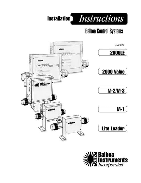 Balboa manualtroubleshootingandservice reva