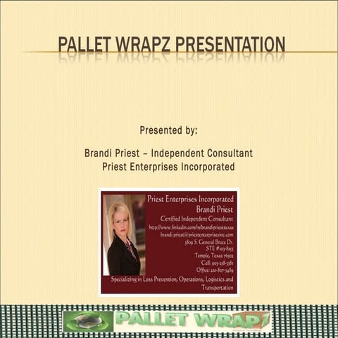 Pallet Wrapz Presentation