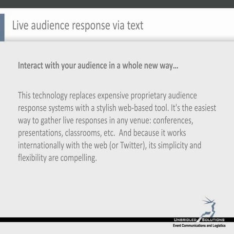 Generic polling pres.