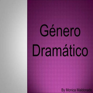 Genero dramatico