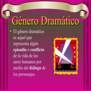 Genero dramatico