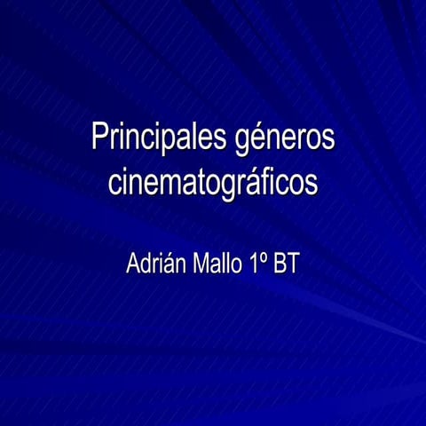 Generos cinematográficos 4