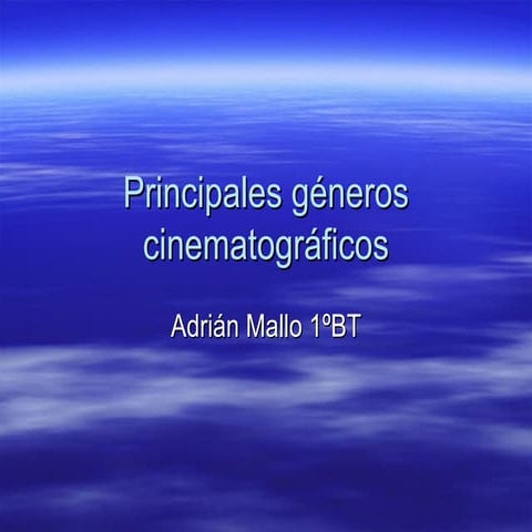 Generos cinematográficos 5