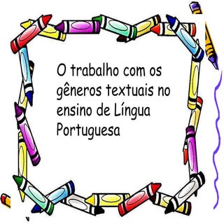 Generos e tipos textuais ppt