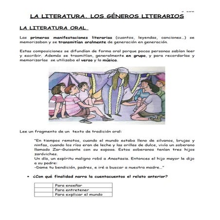 Géneros literarios