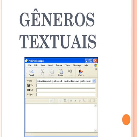 Generos textuais