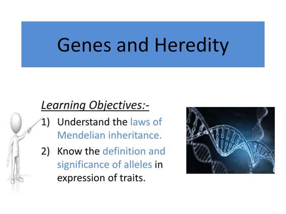Heredity Examples Solved Which Of The Following Is An Example Of