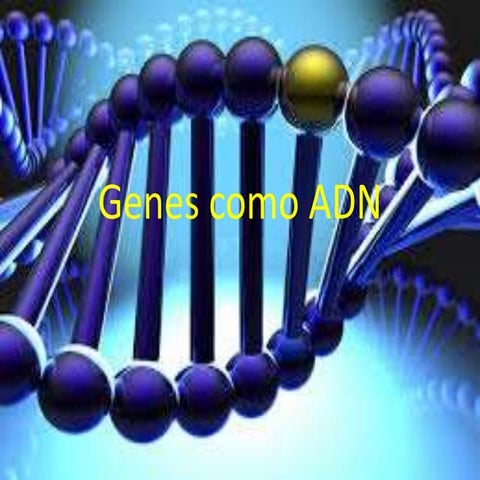 Genes como adn :anemia falciforme