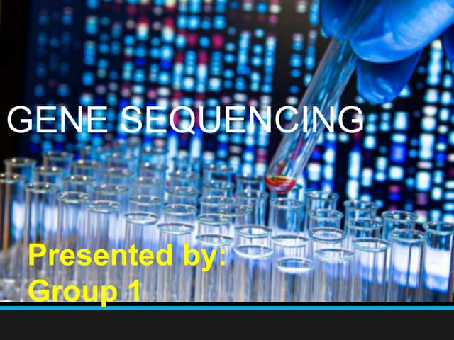 Gene Sequencing