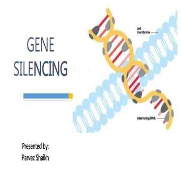 Gene silencing 