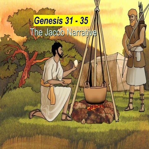 Genesis 31 35: The Jacob narrative
