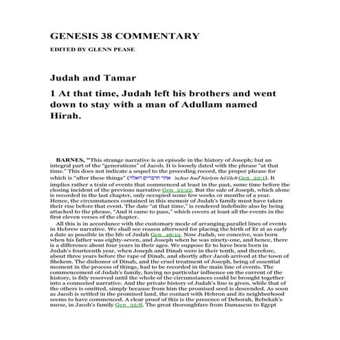 Family Affair Genesis 38 | PPTX