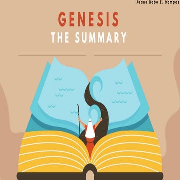 Genesis | PPT