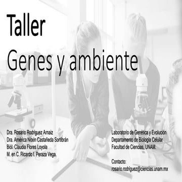 Genes y ambiente
