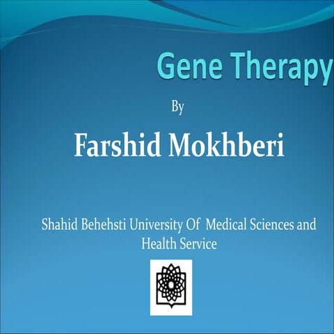 Gene therapy
