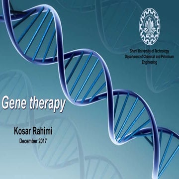 Gene therapy