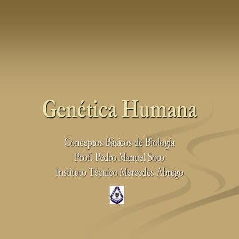 Genetica Humana