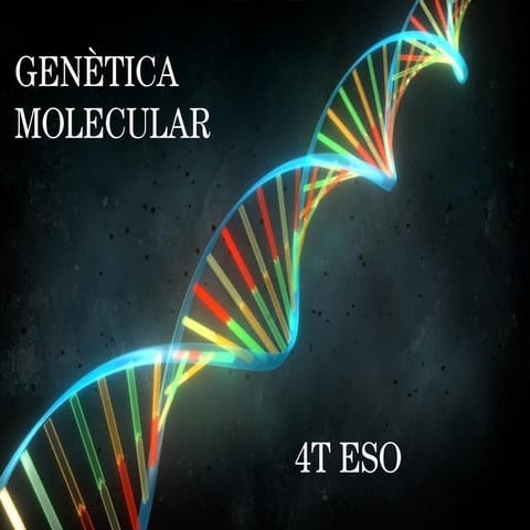 Genètica molecular 4t eso