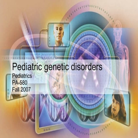 Genetic Disorders Fac 2007