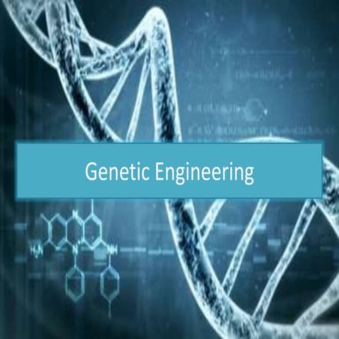 Genetic engineering