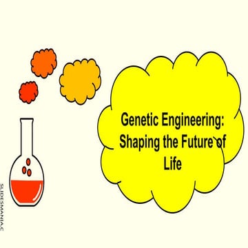 genetic engineering is a precise method that involves moving a specific gene ...