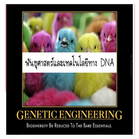 Genetic engineering แก้ไข60