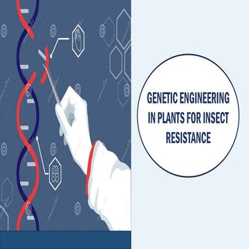 GENETIC ENGINEERING FOR BIOTIC STRESSES. | PPTX