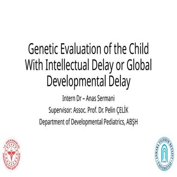 Global developmental delay | PPTX