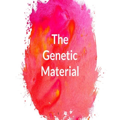 Genetic material