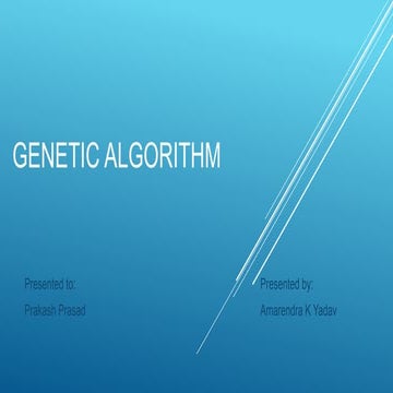 Genetic Algorithm