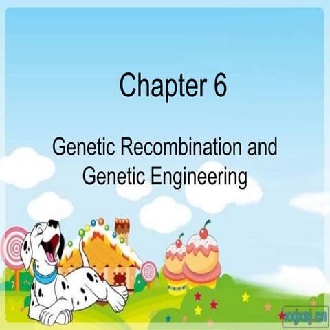 Genetic recombination and genetic engineering