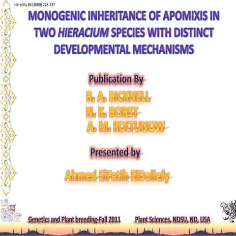 Genetics breeding fall-2011