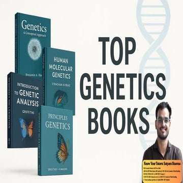 Genetics Booklist: From Basics to Advanced GENETICS BOOK