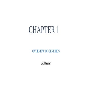Weaver Molecular Biology 5th ed Chapter.1 presentation | PPT