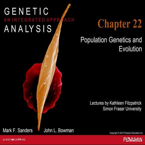 Genetics chapter 22