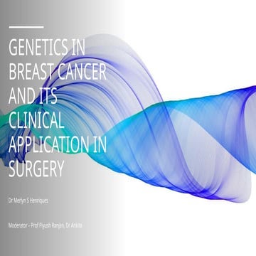 genetics in breast cancer and its surical application 3.pptx