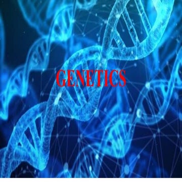 Genetics introduction unit