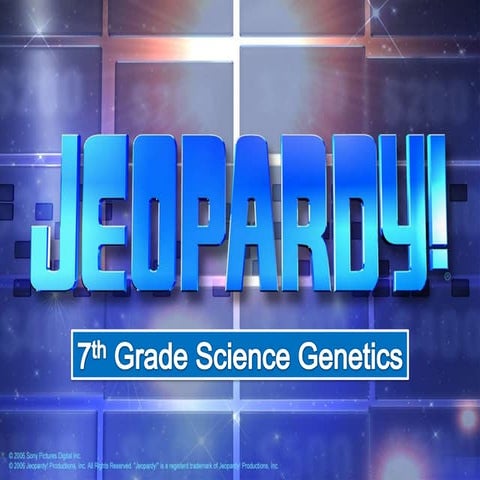 Genetics jeopardy 1