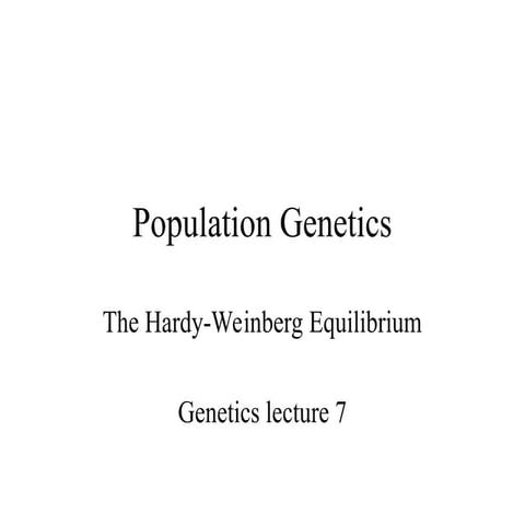 BIOCHEMISTRY: MEDICAL GENETICS LECTURE 7new.ppt