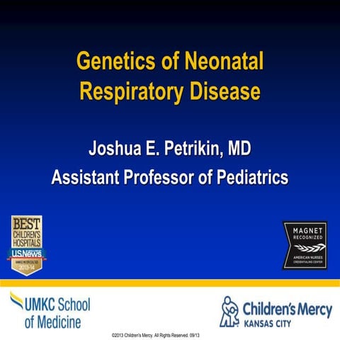 Genetics of Lung Disease