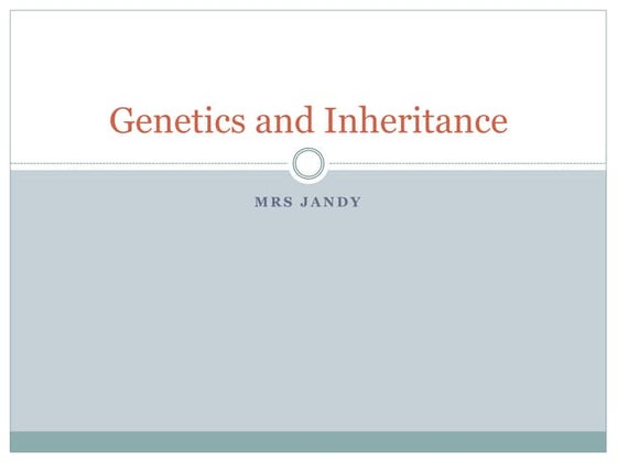 Introduction to Genetics.ppt