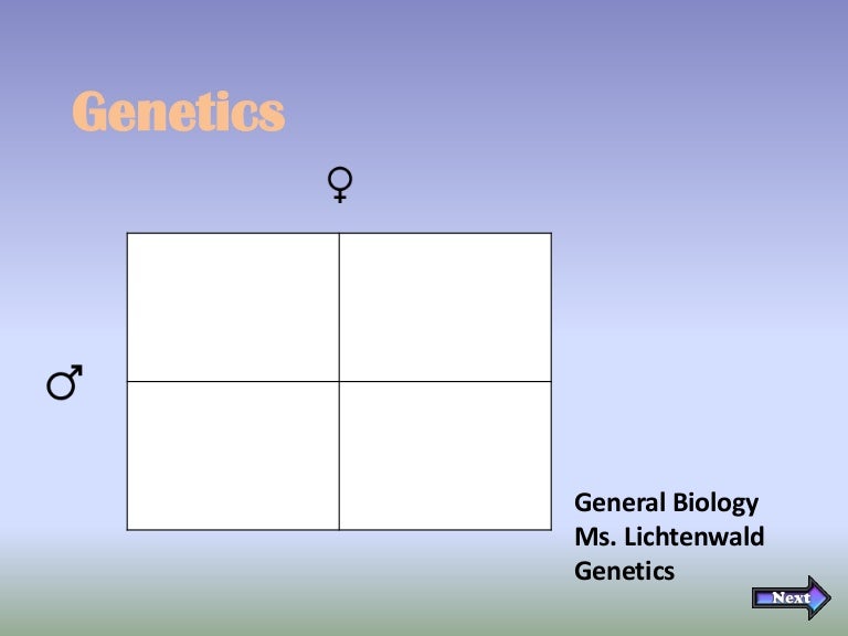 Genetics Lesson