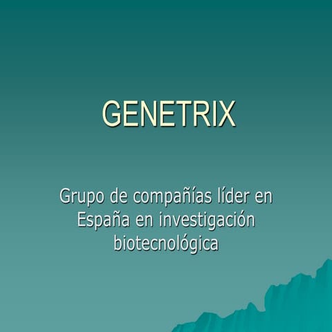 Modelo de gestion integral de los recursos humanos (Caso Genetrix) | PPTX