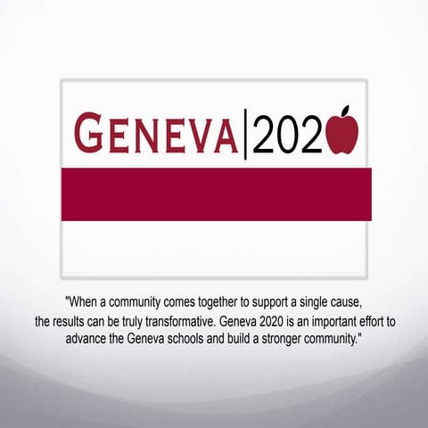 Geneva 2020 powerpoint for june 2014 success meeting