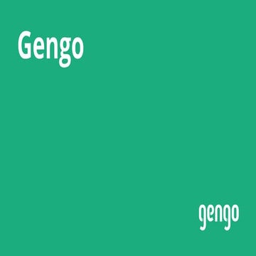 Gengo at the TAUS Translation Technology Showcase - Silicon Valley 2015