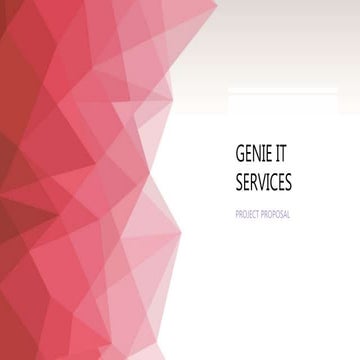 IT Services Project Proposal